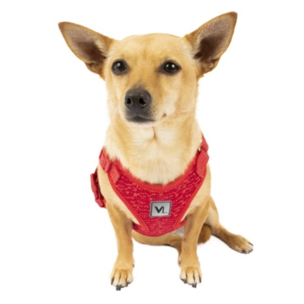 Vibrant Life Flex Knit Harness, Red, XS